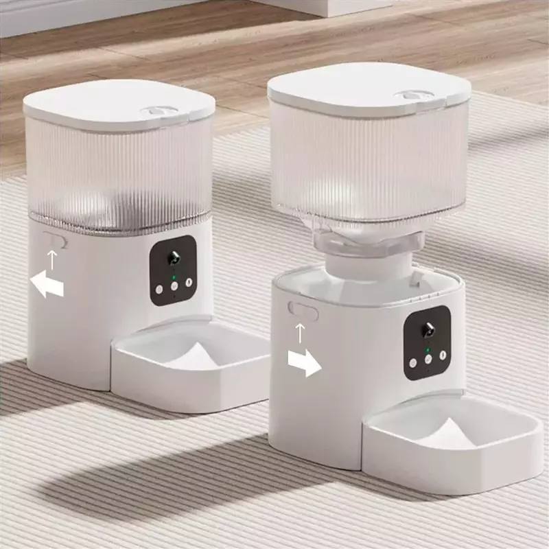 Smart pet feeder with camera